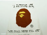 アベイシングエイプ A BATHING APE BAPE STORE SEOUL プリント 半袖Tシャツ 黒 Tシャツ ブラック Mサイズ 103MT-1118