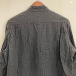 【曜日割引対象外】 キャピタル KAPITAL コットン チャイナ シャツ ジャケット ブラック Lサイズ 201MT-4128 VB