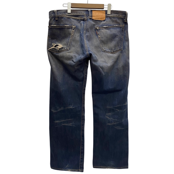 【曜日割引対象外】 リーバイス Levi's Levi’s Vintage Clothing LVC 501XX ローライズウォーンハードカスタマイズド 55年 55501 デニム ブルー W36サイズ 201MB-852 VB