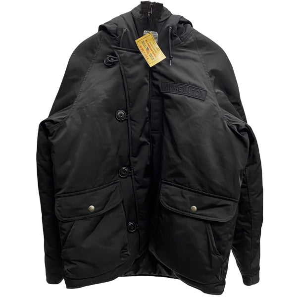 アヴィレックス AVIREX 中綿 フライトジャケット 783-3252071 ジャケット ブラック Lサイズ 201MT-3904