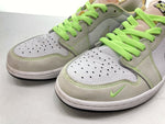 ナイキ NIKE 20年製 AIR JORDAN 1 LOW OG GHOST GREEN エア ジョーダン ロー ゴースト グリーン 白 黄緑 DM7837-103 メンズ靴 スニーカー ホワイト 27.5cm 104-shoes497