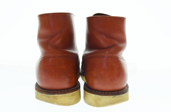 レッドウィング RED WING 8166 クラシック ラウンド ワークブーツ 茶 8166 メンズ靴 ブーツ ワーク ブラウン 7 1/2 25.5cm 103S-1121