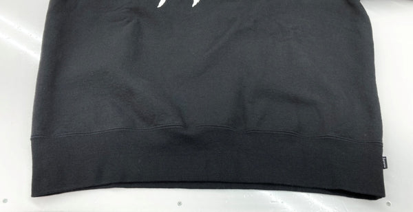 シュプリーム SUPREME × yohji yamamoto ヨウジヤマモト crewneckクルーネック スウェット 黒 スウェット ロゴ ブラック Sサイズ 104MT-2204