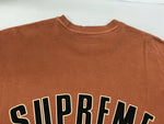 シュプリーム SUPREME 24SS Cracked Arc S/S Top クラック アークショートスリーブ トップ アーチロゴ 半袖 カットソー ORANGE Tシャツ プリント オレンジ Lサイズ 104MT-395