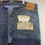 【曜日割引対象外】 リーバイス Levi's 70's 501 66前期 Dead Stock フラッシャー付き デニム ブルー W44 L34サイズ 201MB-1217 VB