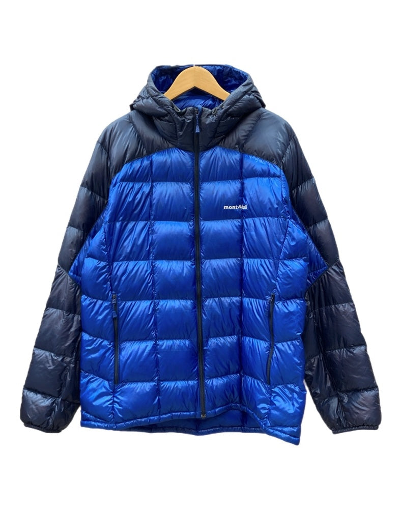 最終値下げ！　mont-bell スペリオダウン　ジャケット　ブルー　XL メンズ 最終値下げ！ mont-bell スペリオダウン ジャケット ブルー XL