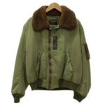 ヒューストン HOUSTON B-15B ジャケット グリーン 40サイズ 201MT-4209