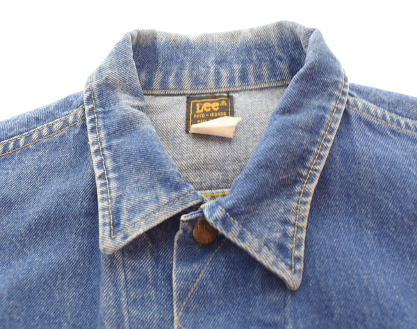 リー Lee 80s USA製 デニム トラッカー ジャケット Gジャン デニムジャケット 46L 220-2647  46L ジャケット ブルー 103MT-3000