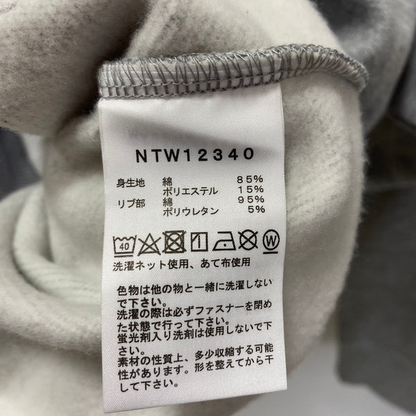 ノースフェイス THE NORTH FACE パーカー リアビューフルジップフーディ NTW12340 パーカ グレー Mサイズ 201LT-366