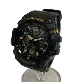 ジーショック G-SHOCK カシオ CASIO MUDMASTER マッドマスター 黒 緑 GWG-100 メンズ腕時計101watch-79