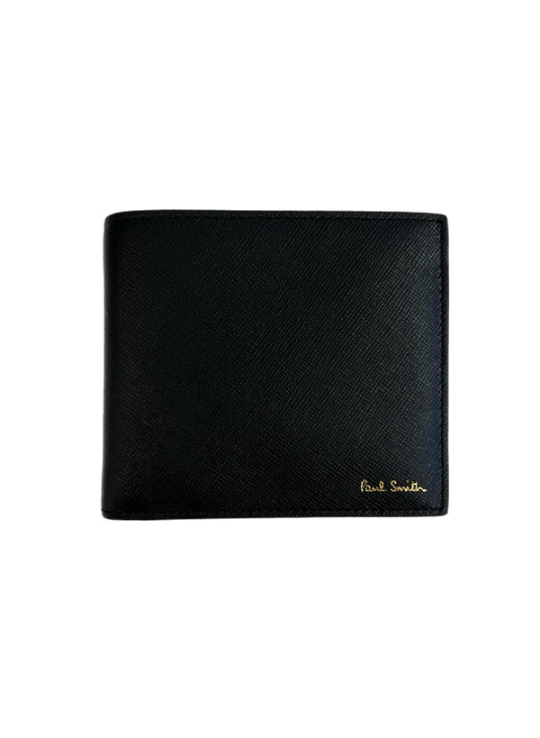 ポール・スミス Paul Smith ミニクーパー ミニコラージュ 折り財布  M1A 4833 HMINST 財布・ケース メンズ財布 ブラック 101wal-42