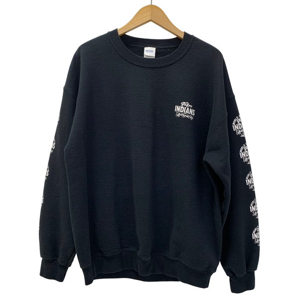 トウキョウインディアンズモーターサイクル  TOKYO INDIANS MC 東京インディアンズ GILDAN スウェット ブラック Lサイズ 201MT-3782