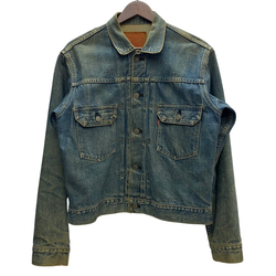 【曜日割引対象外】 リーバイス Levi's 90's 71507-XX 2nd 日本製 デニム ジャケット ブルー 40サイズ 201MT-4218 VB