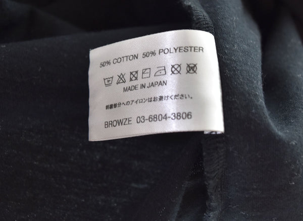 エンノイプロフェッショナル ENNOY Electric Logo 半袖 エレクトリック ロゴTシャツ  S24BRENCT01NTL Tシャツ ブラック LLサイズ 103MT-2624