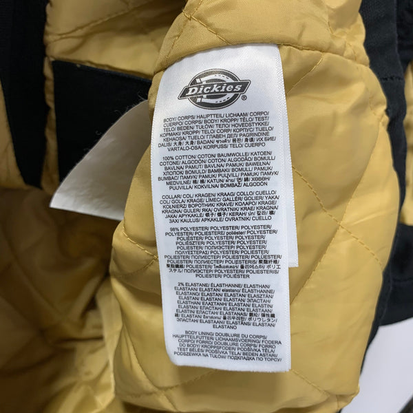 ディッキーズ Dickies ハーレーダビッドソン HARLEY DAVIDSON コラボ キルティングキャンバスベスト  96575-25VM ベスト ブラック Lサイズ 201MT-4670