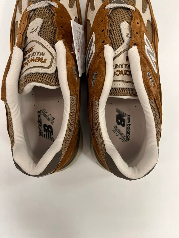 ニューバランス new balance Made in UK 991v2 Iconic Influences キャラメルカフェ スウェード 茶 U991GB2 メンズ靴 スニーカー ブラウン US9 101sh-2293