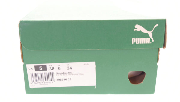 プーマ PUMA SPEEDCAT OG スピードキャット ドライビング シューズ スニーカー 赤 398846-02 レディース靴 スニーカー レッド 24cm 103S-593