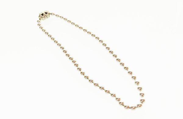 ビルウォールレザー BILL WALL LEATHER LARGE BALL CHAIN NECKLACE ラージボールチェーン ネックレス メンズジュエリー・アクセサリー ネックレス・ペンダント シルバー 103G-167