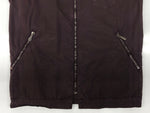 ボッテガヴェネタ BOTTEGA VENETA FULLZIP JACKET フルジップ ジャケット RUNWAY JACKET 薄手 アウター ボルドー 紫 サイズ 48 ジャケット 無地 パープル 104MT-2108