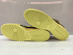 ナイキ NIKE 21年製 DUNK HI 1985 SP YELLOW ACID WASH ダンク ハイ イエロー アシッド ウォッシュ シューズ 黄 黒 DD9404-001 メンズ靴 スニーカー ブラック サイズ 32 104S-674