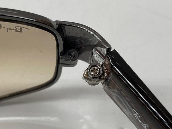 レイバン Ray-Ban SUNGLASSES サングラス メタルフレーム アイウェア 眼鏡 茶 RB3278 眼鏡・サングラス サングラス ロゴ ブラウン 104G-48