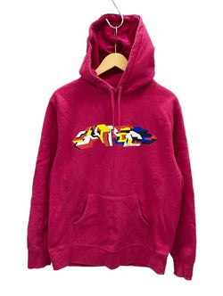 シュプリーム SUPREME Delta Logo Hooded Sweatshirt Fuchsia デルタロゴスウェットパーカー 19FW パーカ プリント ピンク Mサイズ 101MT-2350