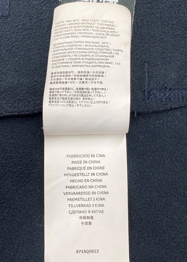 ストーンアイランド STONE ISLAND Soft Shell Lightweight Jacket ソフト シェル ライトウェイト ジャケット 紺 6715Q0822 ジャケット ロゴ ネイビー XLサイズ 104MT-1369