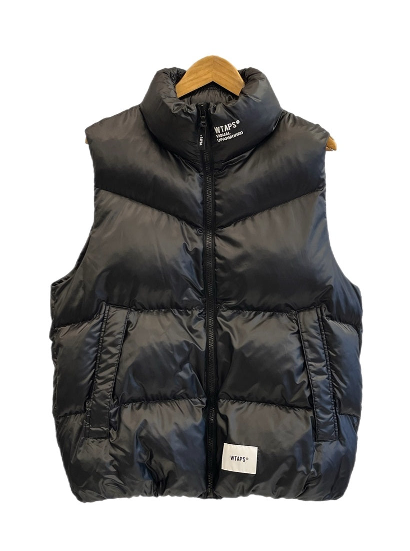本日最終出品日　WTAPS 22AW BIVOUAC VEST Mサイズ ダブルタップス WTAPS 22AW BIVOUAC VEST 中綿ベスト 黒 222BRDT-JKM01