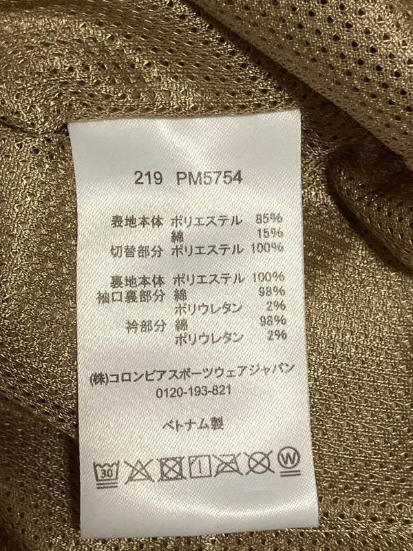 コロンビア Columbia BLACK LABEL × MONKEY TIME GLOVER STREAM JACKET モンキータイム別注 ショート丈 ブルゾン フィッシング 219 PM5754 ジャケット ベージュ Lサイズ 101MT-3101