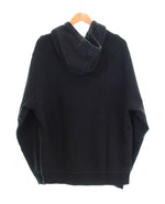 ステューシー STUSSY STOCK LOGO HOODIE ストック ロゴ フーディー センターロゴ 刺繍 プルオーバー  XL パーカ ブラック LLサイズ 103MT-2418