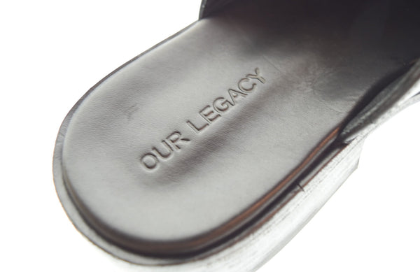 アワーレガシー  Our Legacy ミュールサンダル 42 メンズ靴 サンダル その他 ブラック 42 103S-1152