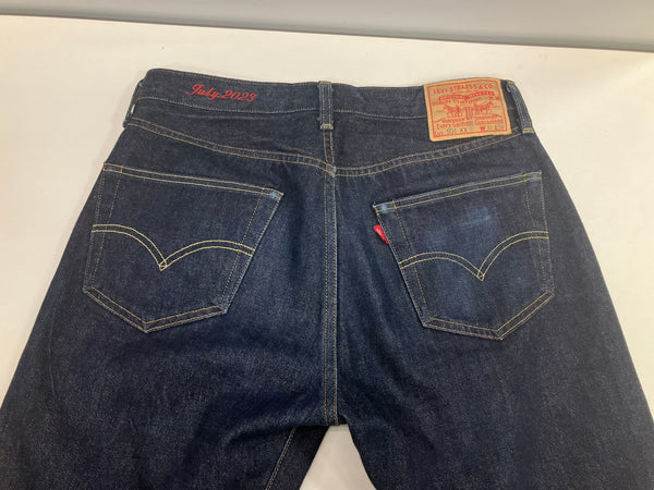 リーバイス ヴィンテージ クロージング LEVI'S VINTAGE CLOTHING  LVC 1955年モデル 501XX ORGANIC RIGID BIGE ジーンズ オーガニックコットン 日本製 PC9-50155-0079 デニム ブルー W32L34 101MB-618