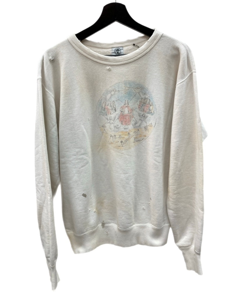 セントマイケル SAINT MICHAEL 21SS CREW SWEAT SHIRT クルーネック