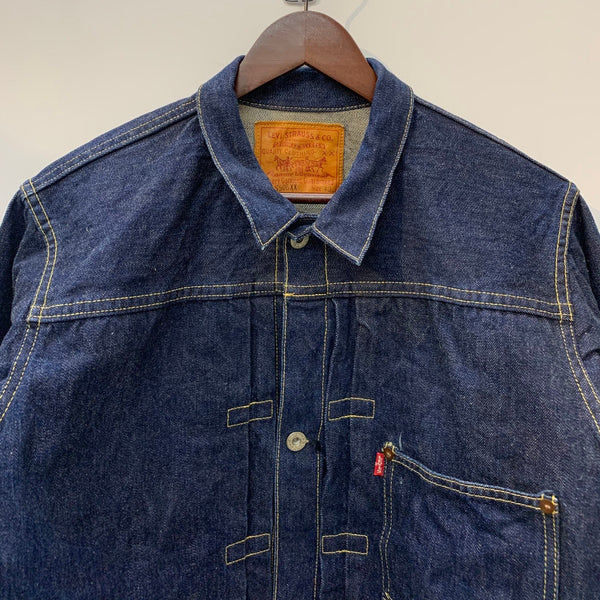 【曜日割引対象外】 リーバイス Levi's 90's S506XX 大戦モデル バレンシア 99年製 濃紺 USA製 デニム ジャケット 40サイズ 201MT-3241 VB