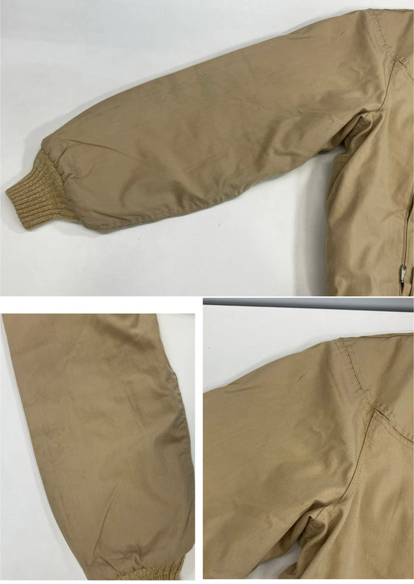 ヴィンテージ vintage 70's 70年代 Varsity by Catalina カタリナ バーシティージャケット ダービージャケット カップショルダー 46 ジャケット ベージュ 101MT-4789