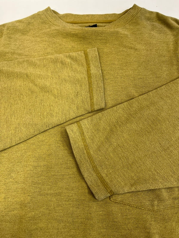 パタゴニア PATAGONIA 90s 90's 90年代 オーバルロゴ 鹿子 長袖 ポケットTシャツ ロンT 黄 ロンT イエロー Lサイズ 101MT-5110