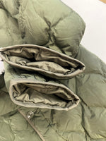 オーシバル ORCIVAL リモンタナイロン ノーカラー キルティングジャケット ダウンジャケット orcival RC-8080 NWB ジャケット カーキ サイズ2 101LT-264