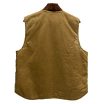 【曜日割引対象外】 カーハート Carhartt ダックベスト ベスト ベージュ Lサイズ 201MT-4447 VB