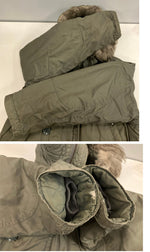 ミリタリー military 80's 80年代 US AIR FORCE USAF 米軍実物 N-3B フライトジャケット TALON ZIP VINTAGE ヴィンテージ ジャケット カーキ 101MT-5083