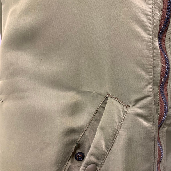 ヒューストン HOUSTON B-15B ジャケット グリーン 40サイズ 201MT-4209