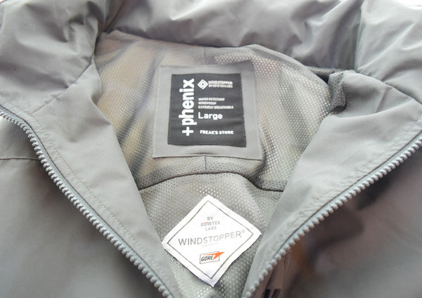 フリークスストア FREAK’S STORE 別注GORE-TEX WINDSTOPPER STAND ZIP JKTゴアテックスジャケット 251-1502 ジャケット グレー Lサイズ 103MT-3229