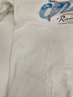 ヴィンテージ vintage 90's 90年代  Splash Riviera HOTEL & CASINO ピンナップガール 企業モノ カジノ プロモーション アートT XL Tシャツ ホワイト LLサイズ 101MT-5065