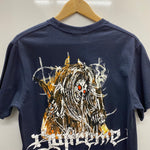 シュプリーム SUPREME 24AW Satan Tee Tシャツ ネイビー Sサイズ 201MT-4812