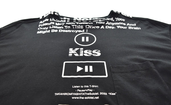 タカヒロミヤシタ  TAKAHIROMIYASHITA  THE SOLOIST ザ ソロイスト  22ss  sc.0196ss22 44 ロンT ブラック 103MT-2798
