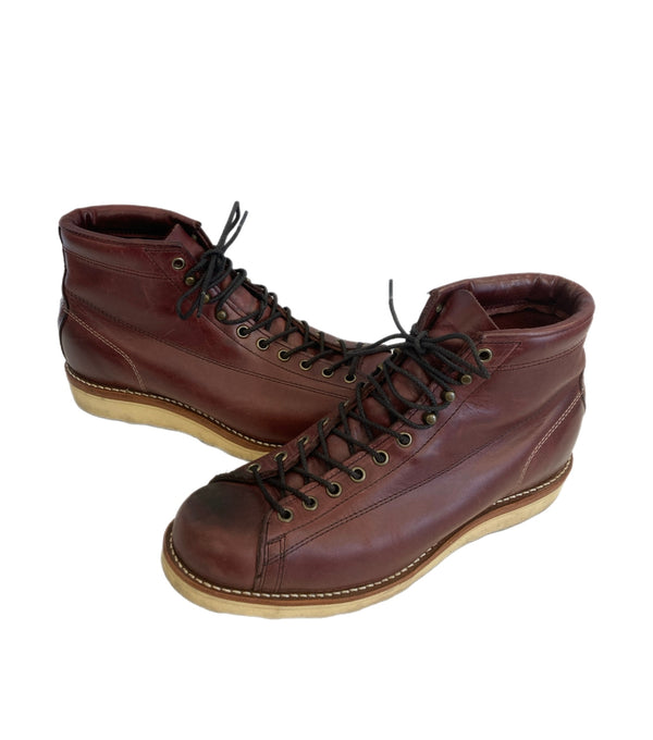 チペワ CHIPPEWA 5-inch Two-tone Bridgeman Cordovan ツートン ブリッジマン モンキーブーツ 1901G38 メンズ靴 ブーツ ワーク ワインレッド 26.5cm 101sh-1877