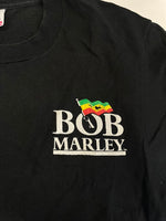 ヴィンテージ vintage BOB MARLEY ボブマーリー バックプリント 黒 US古着 Tシャツ ブラック Mサイズ 101MT-4787