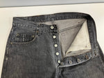 リーバイス Levi's 80's 80年代 501 先染めブラック ボタン裏532刻印 MADE IN USA アメリカ製 VINTAGE ヴィンテージ 501-0668 デニム ブラック W31×L34 101MB-628