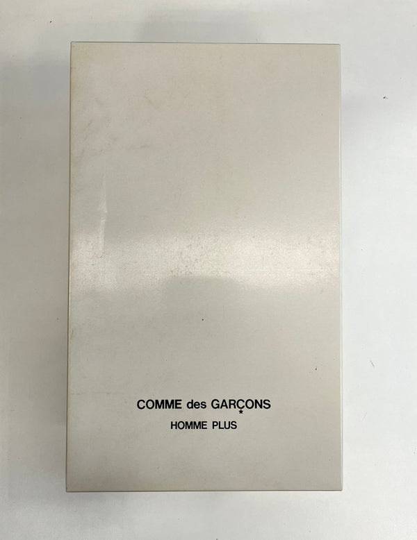 コムデギャルソン COMME des GARCONS HOMME PLUS オムプリュス パッチワークレザーサイドゴアブーツ 黒 メンズ靴 ブーツ サイドゴア ブラック 26cm 101sh-2278