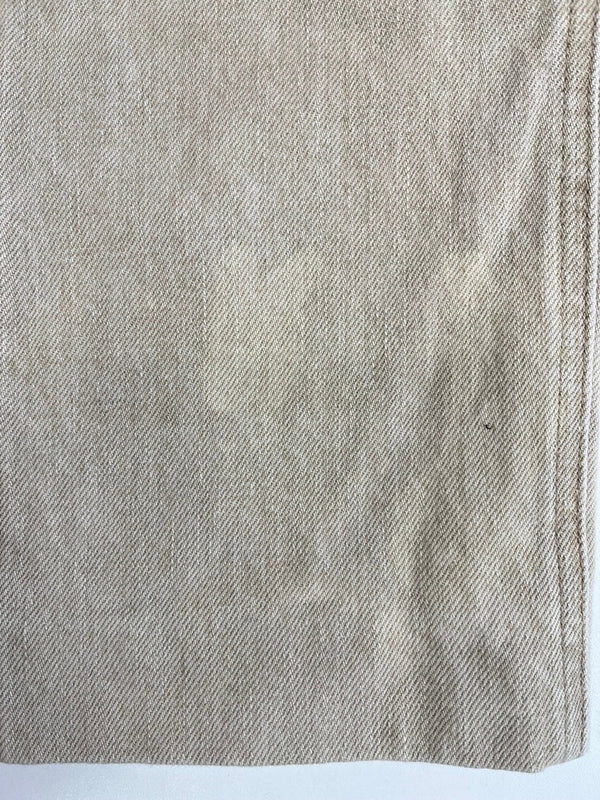 シシクイ THE SHISHIKUI straight denim pants ストレートデニムパンツ  SH-001D デニム ベージュ 101LB-16