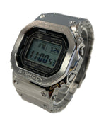 ジーショック G-SHOCK カシオ CASIO 電波ソーラーウォッチ Bluetooth対応 フルメタル オールシルバー GMW-B5000ED-１JF メンズ腕時計シルバー 101watch-74